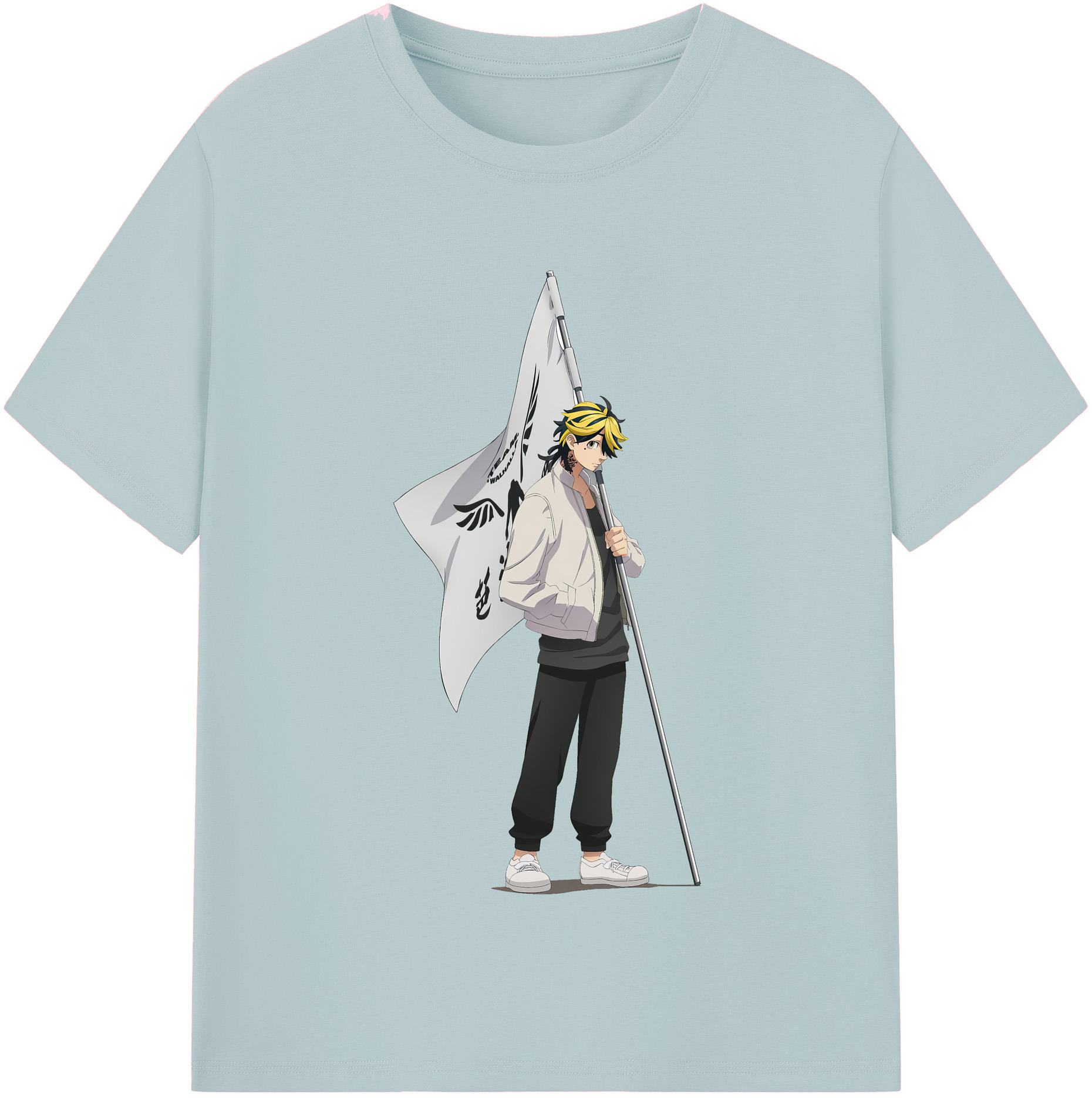 （画像用） 東京リベンジャーズ Tokyo Revengers 綿100％半袖Tシャツ（フロントプリント）